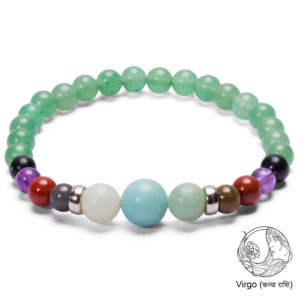 divine magic virgo zodiac crystal bracelet for men and women