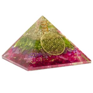 money manifestation crystal piyramid for home decor