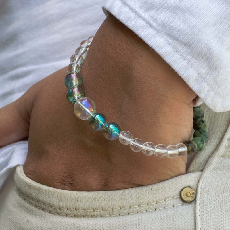Good health crystal bracelet for unisex