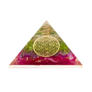 Divine Magic Money Manifesting Crystal Pyramid