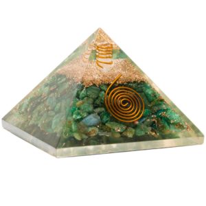 Divine magic, Love + Wealth Attraction, Crystal Pyramid, for home decor