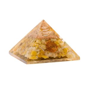 Divine Magic Wealth Attraction Crystal Pyramid