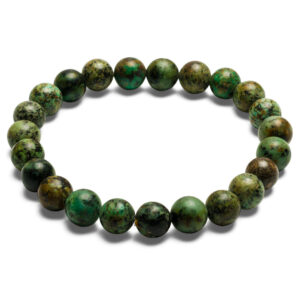 Divine Magic, African Jasper, Good Health and Luck Crystal Bracelet